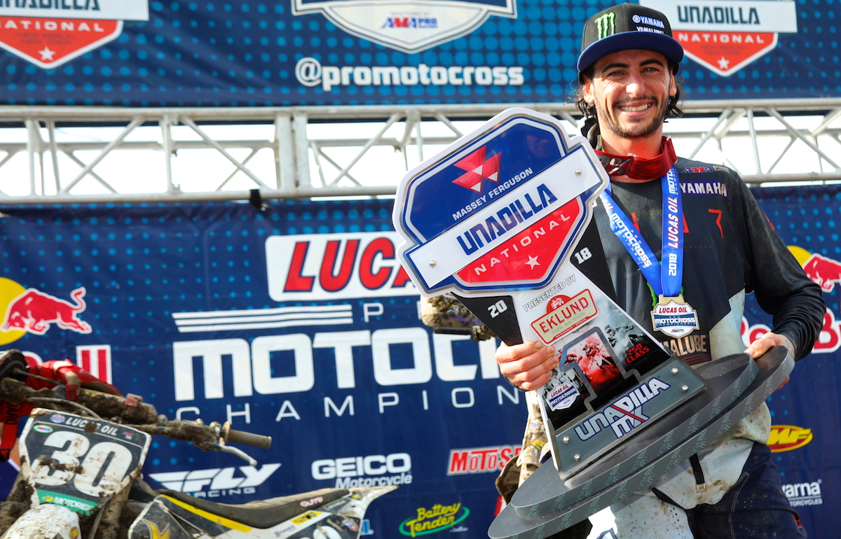 Dylan Ferrandis parfait à Unadilla