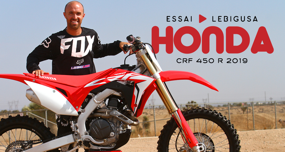 Essai LBU : Honda CRF450R 2019