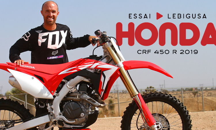 Essai LBU : Honda CRF450R 2019