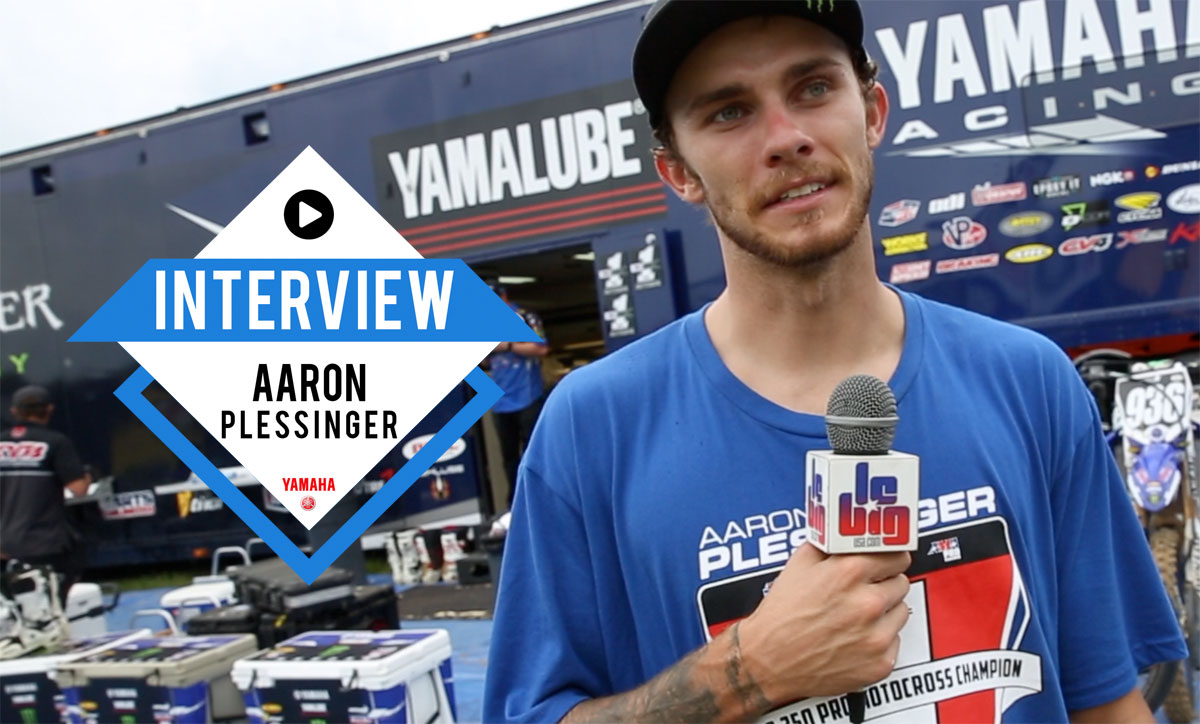 Aaron Plessinger : « je vis un rêve »