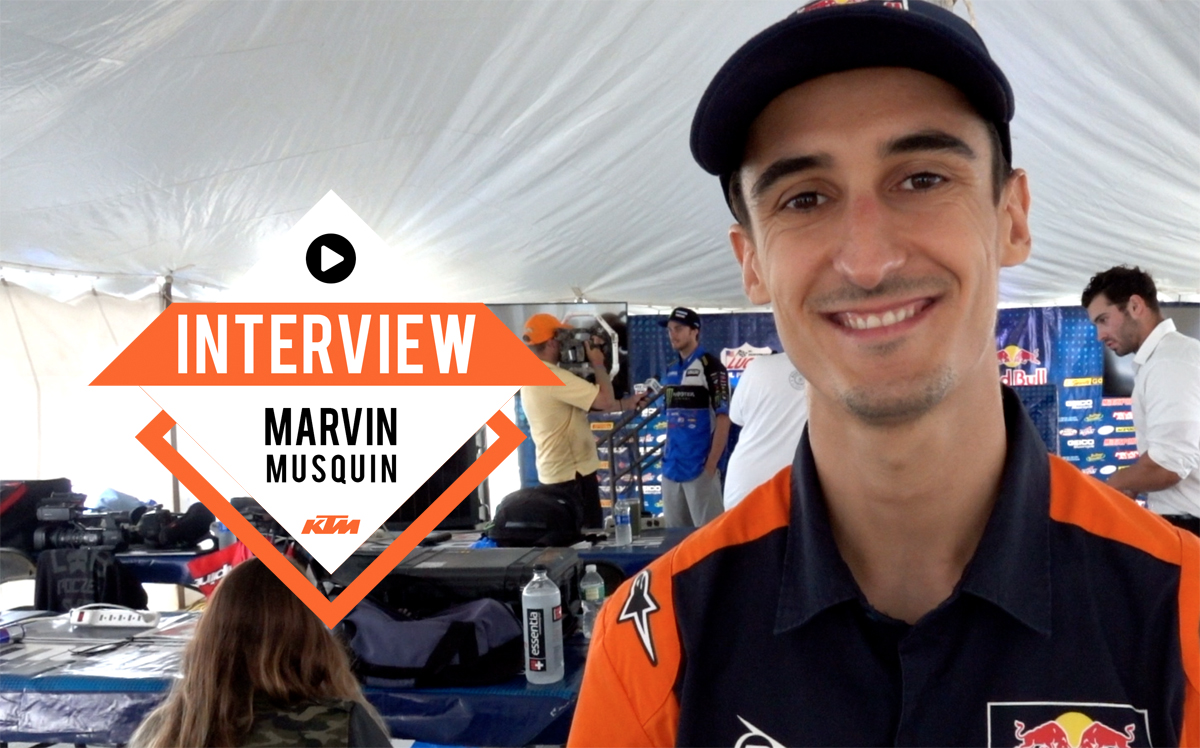 Marvin Musquin : « on va continuer à bloc »