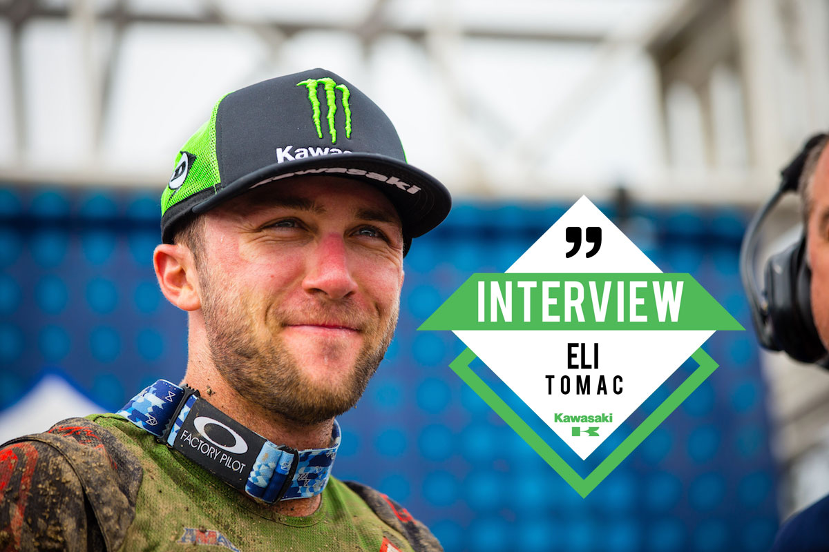 Eli Tomac : « ne pas prendre de risques »
