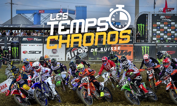 Les temps chronos du GP de Suisse