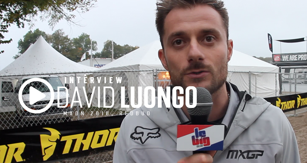 David Luongo : « le Woodstock du MX »