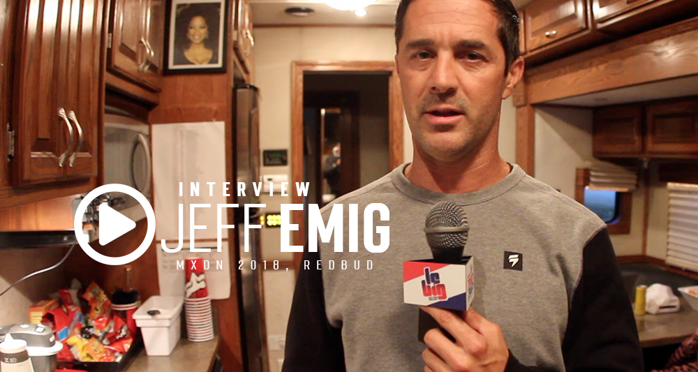 Jeff Emig : « super content pour Gautier »