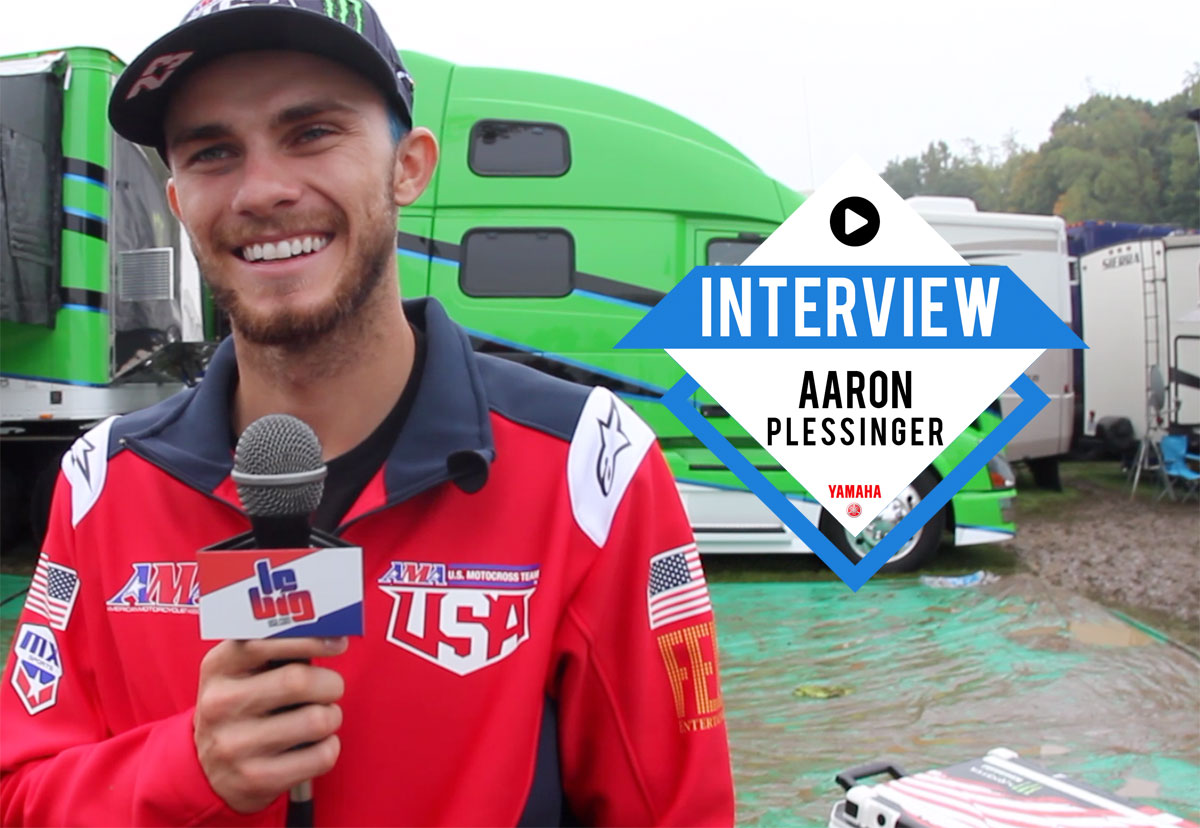 Aaron Plessinger : « j'ai du respect pour eux »