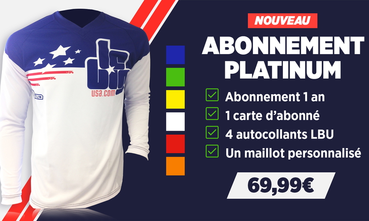 Abonnement 2019 Platinum : le maillot
