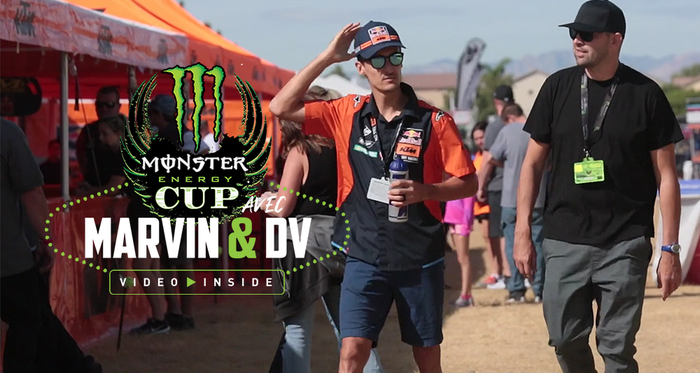 Vidéo « inside » Marvin et DV à la MEC