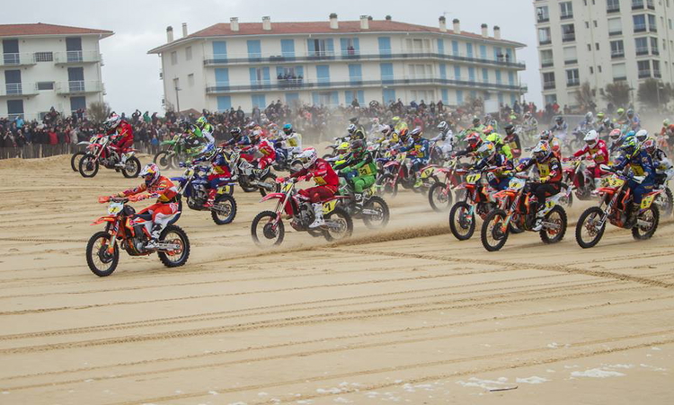 Hossegor : la vidéo Motos et Espoirs