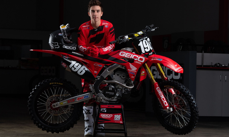 Hunter Lawrence chez Honda Geico