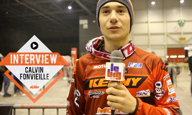 Calvin Fonvieille : « mon 1er podium »