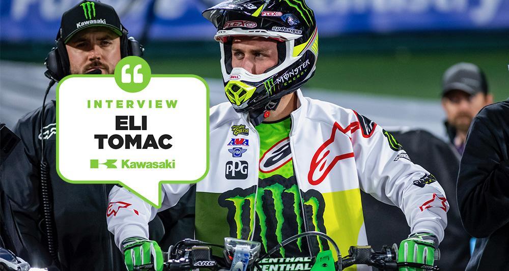 Eli Tomac : « une bonne chose de faite »