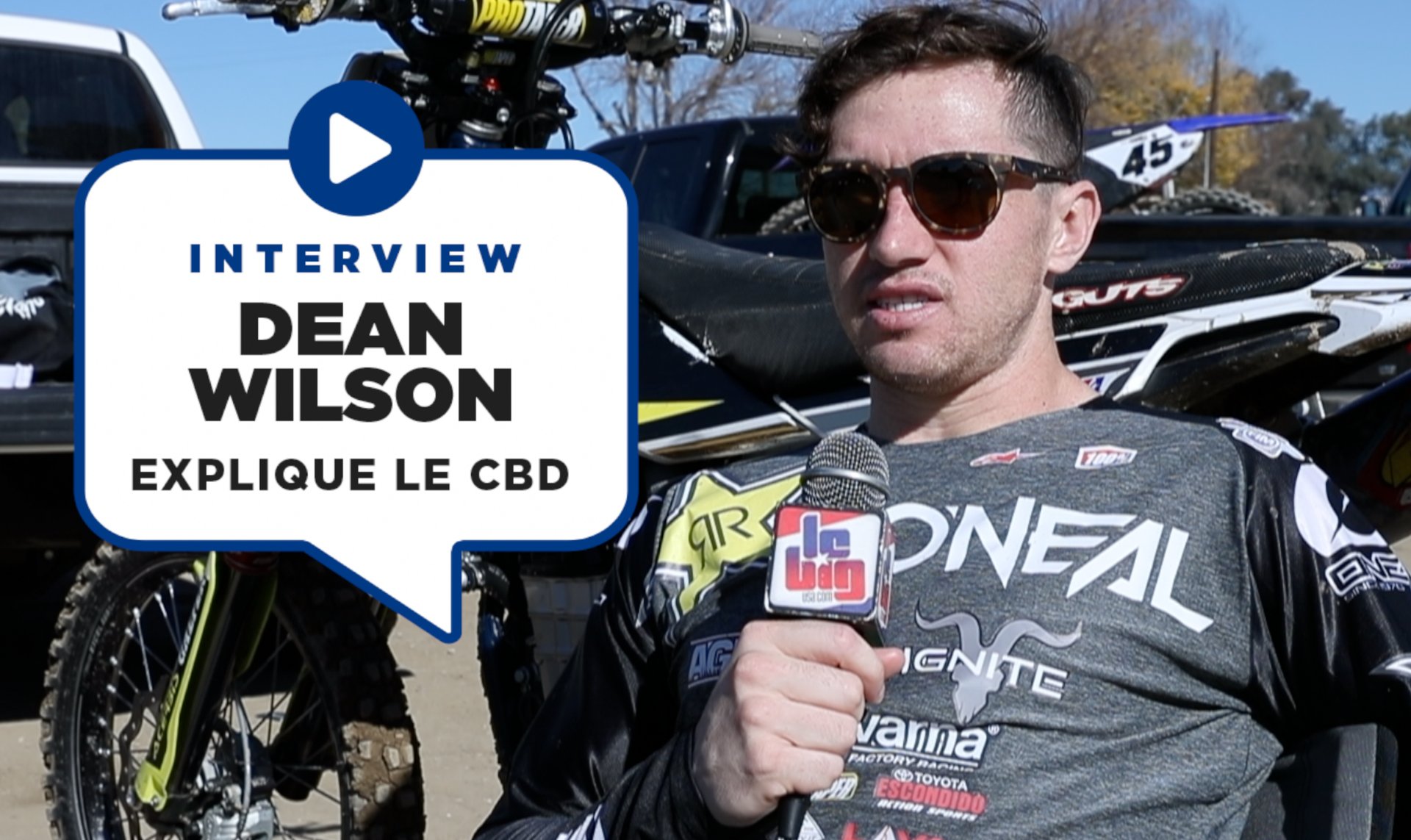 Dean Wilson : « le CBD n'est pas une drogue »