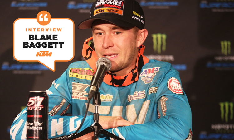 Blake Baggett : « des montagnes russes »