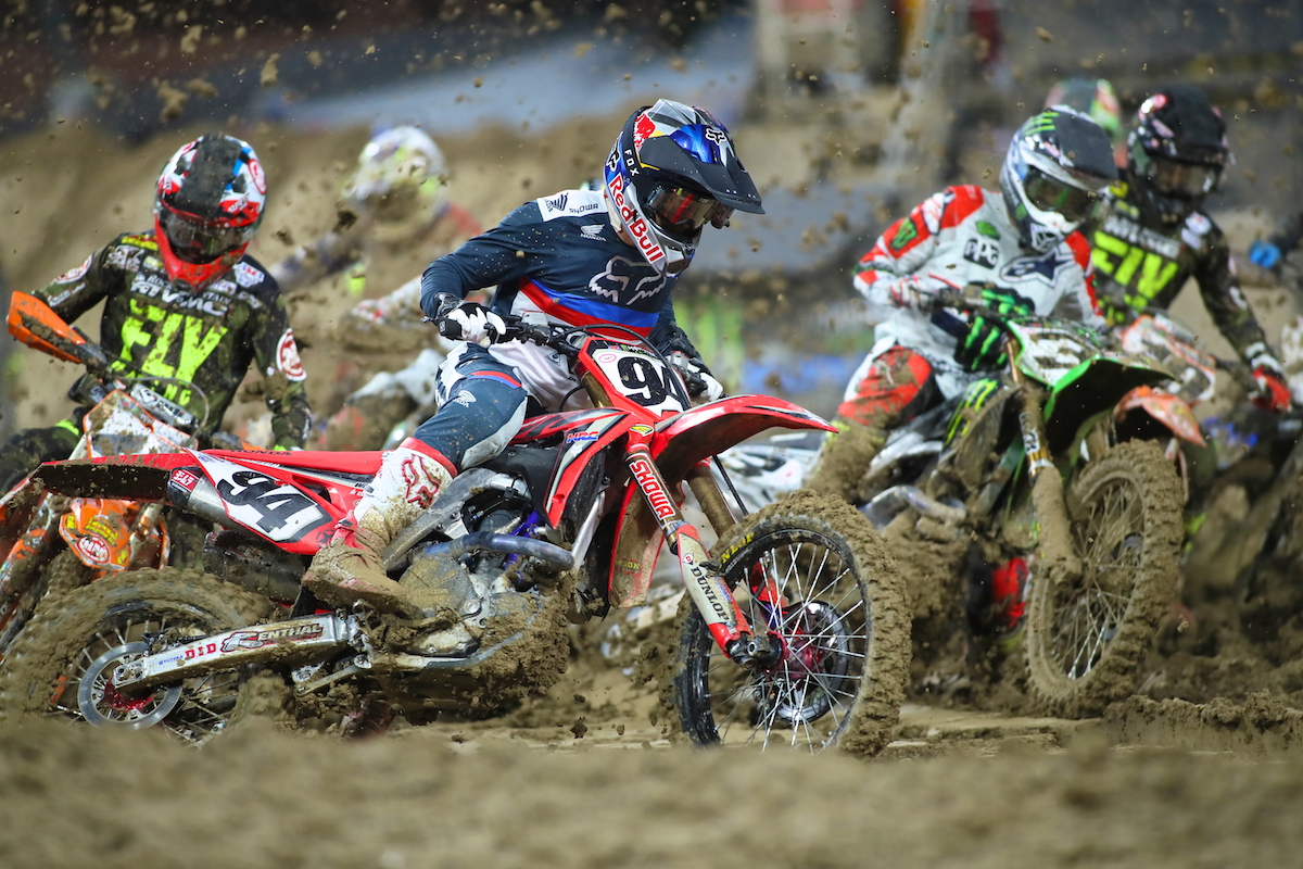 Le départ de Ken Roczen à San Diego...