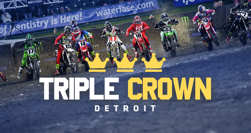 Le « Triple Crown » du SX de Détroit
