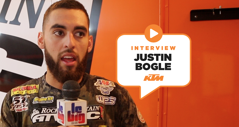 Justin Bogle : « je ne suis pas en colère »