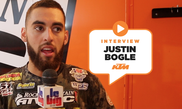Justin Bogle : « je ne suis pas en colère »
