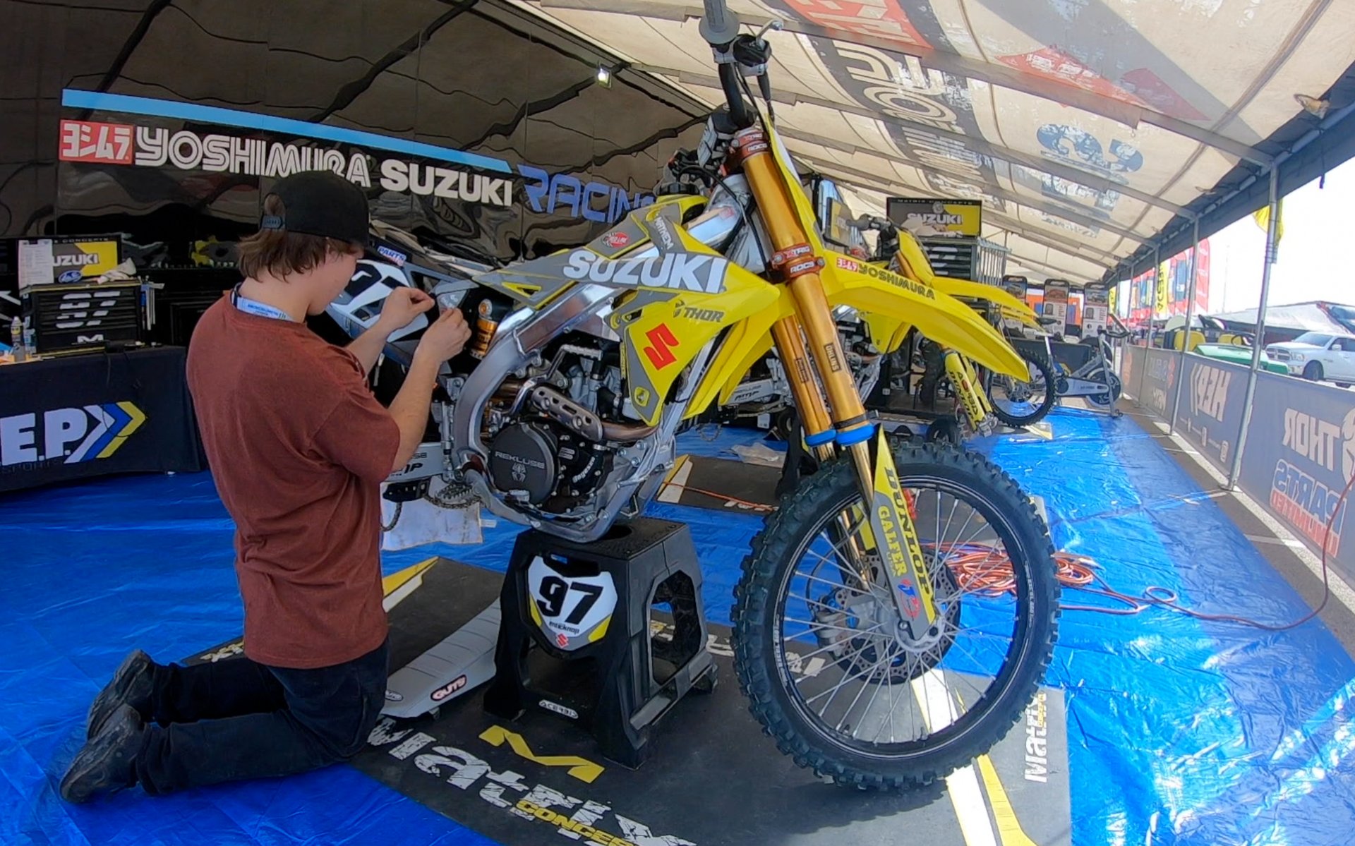 Kit déco Suzuki HEP n°97 (GoPro)