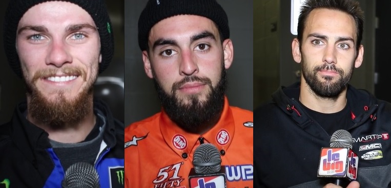 Aaron, Justin et Vince à Minneapolis