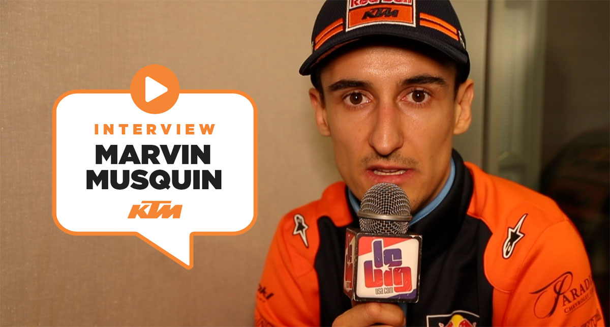 Marvin Musquin : « c'est vraiment dommage »