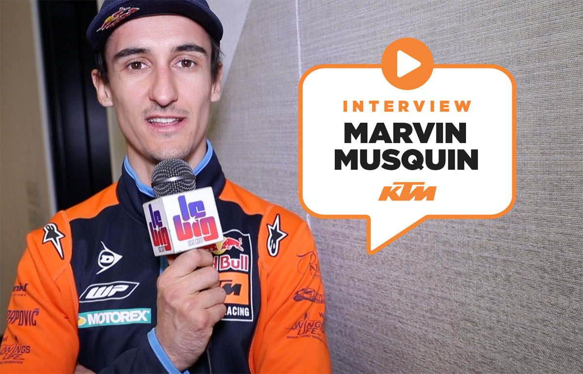 Marvin Musquin : « j'ai cravaché »