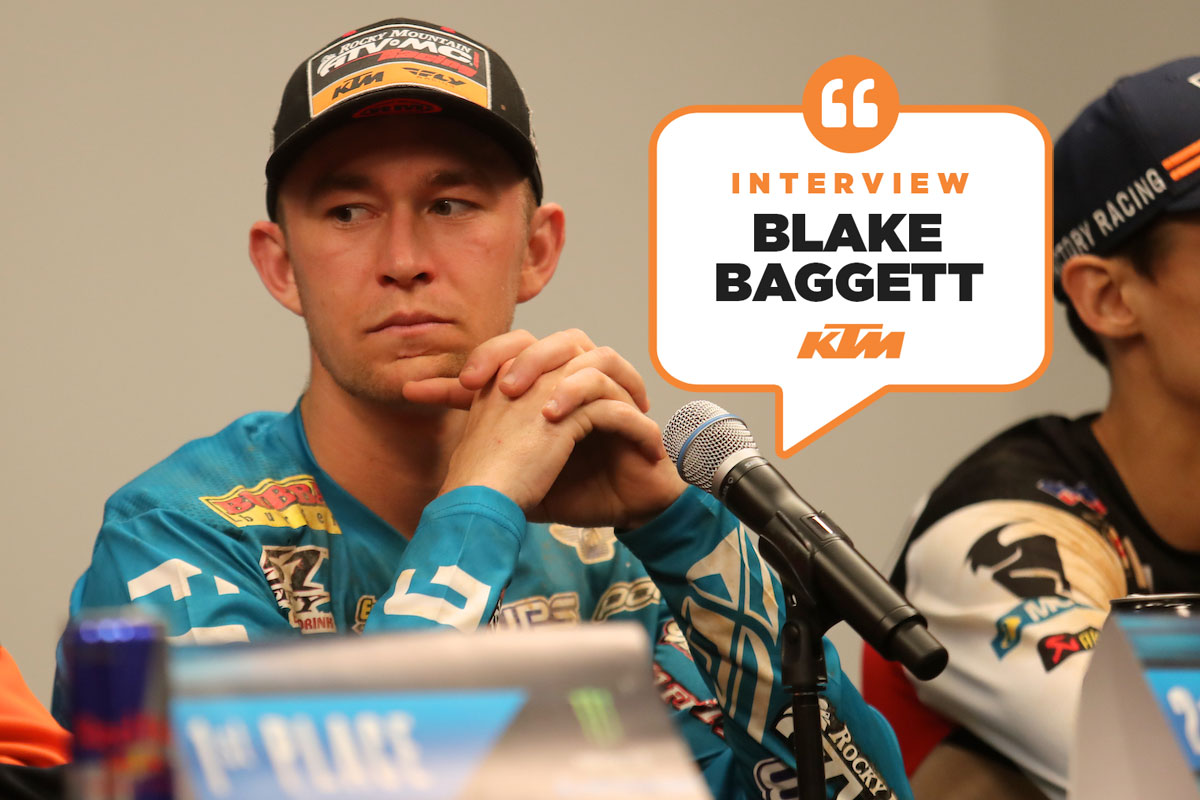 Blake Baggett : « gagner une autre finale »