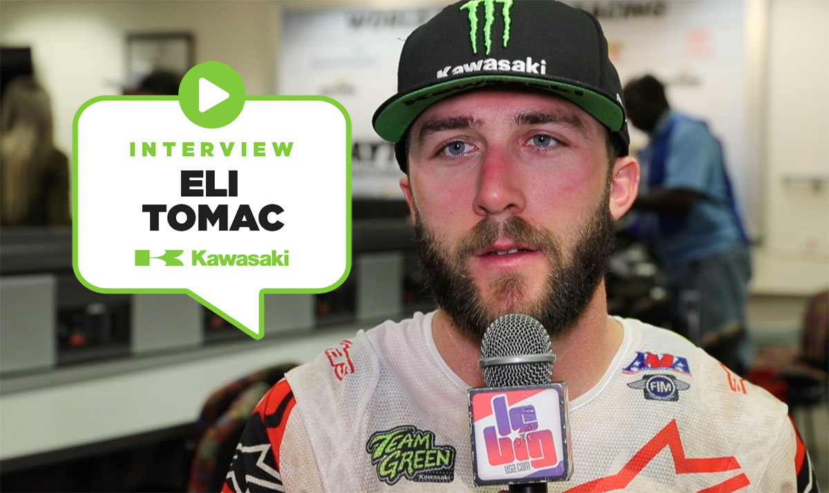 Eli Tomac : « je m'accroche »