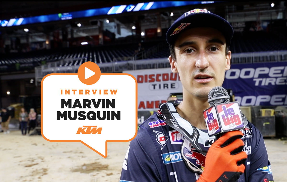 Marvin Musquin : « l'objectif est de gagner »