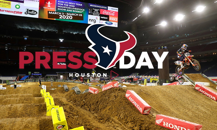 Vendredi : SX de Houston (press day)