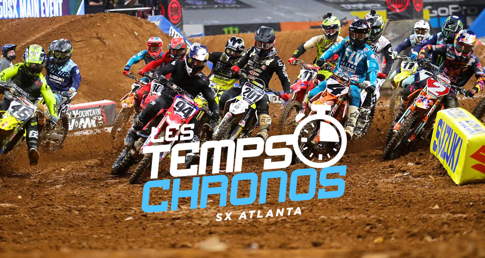 Les temps chronos du SX d’Atlanta