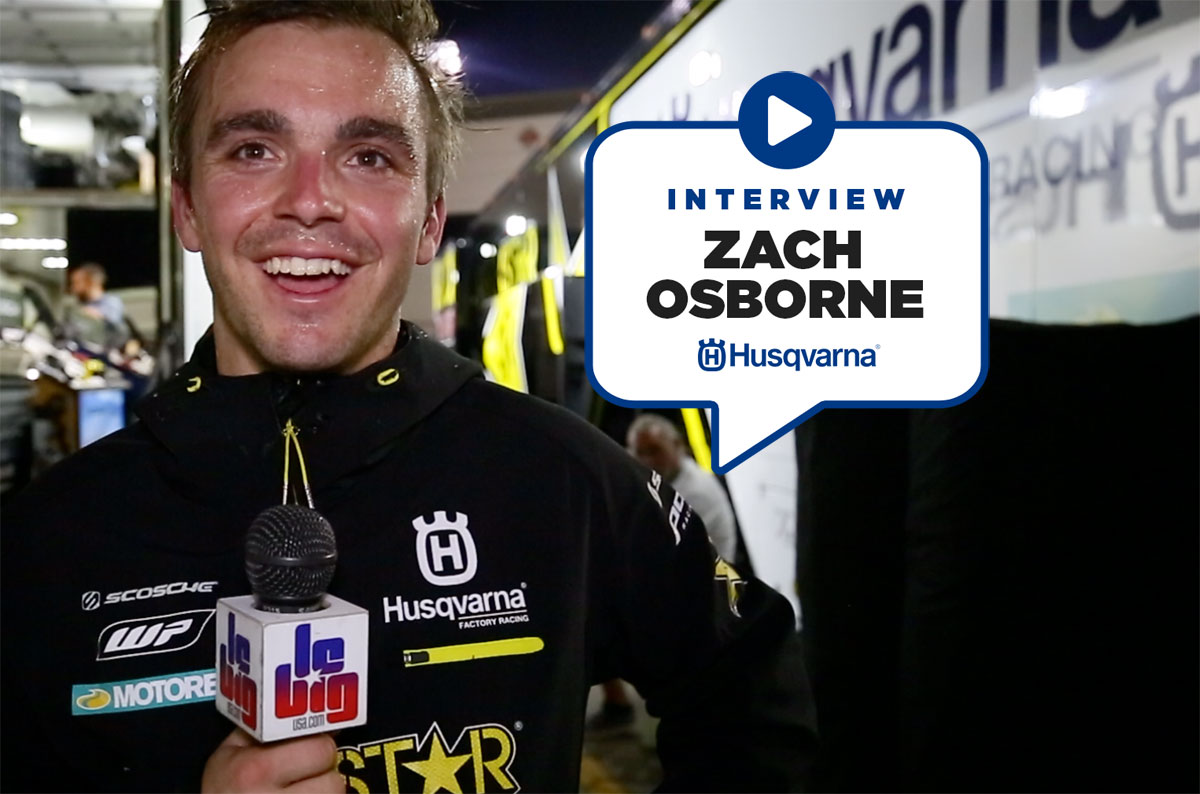 Zach Osborne : « je suis à 95% »