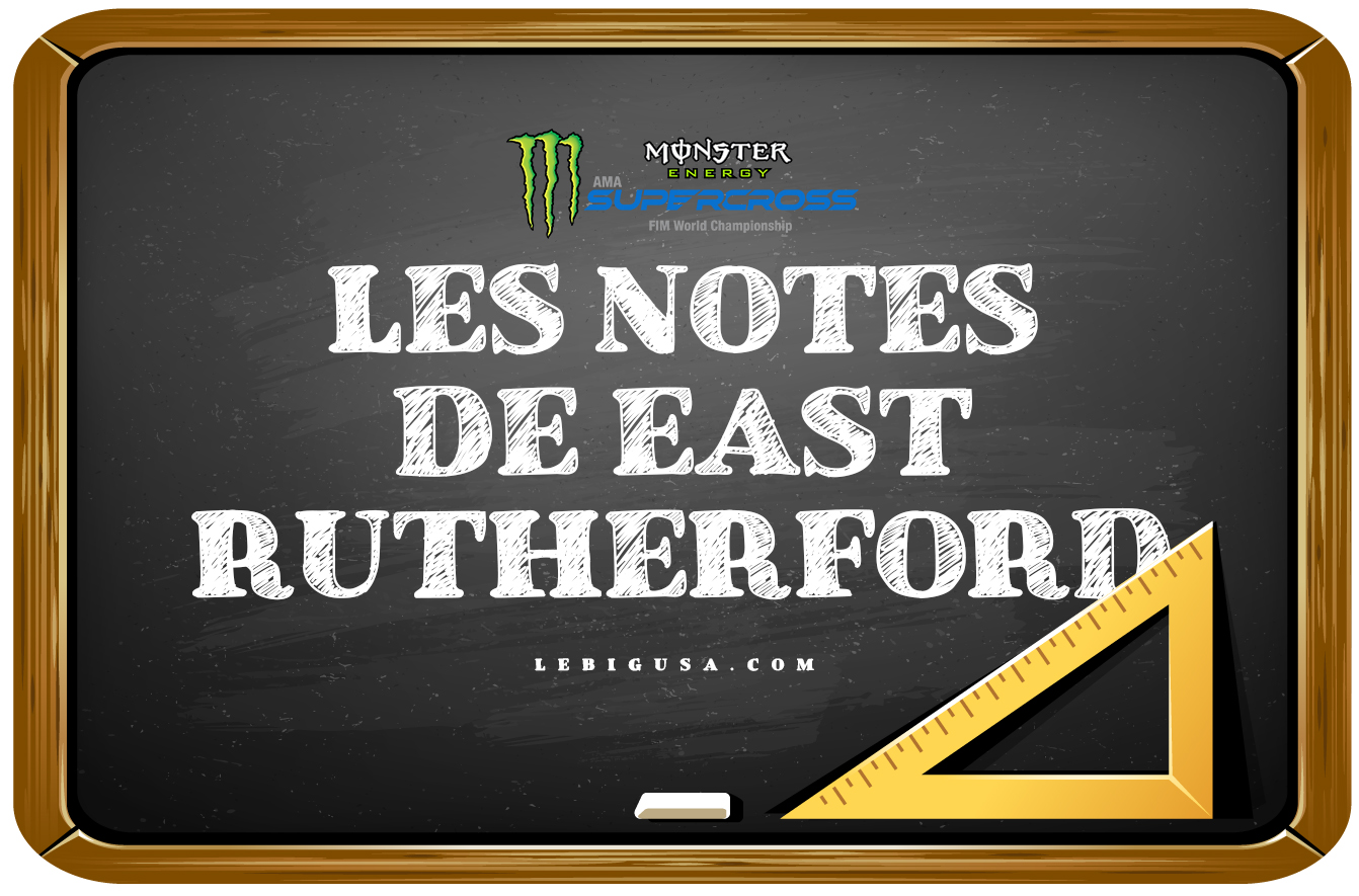 Les notes du SX d'East Rutherford