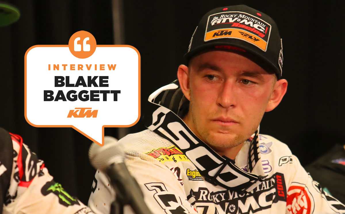 Blake Baggett : « ce n'est pas suffisant »