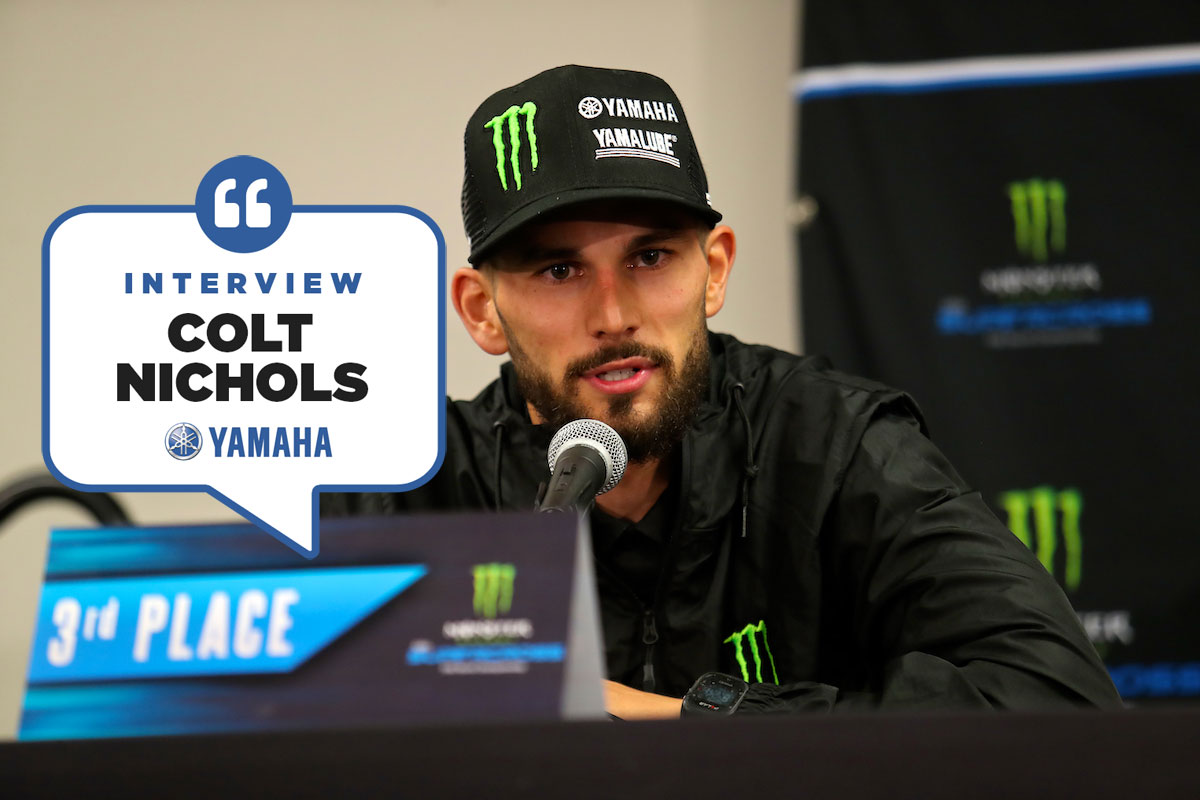 Colt Nichols : « bon pour le mental »