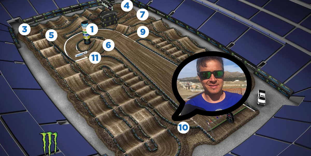 La piste d'East Rutherford par Mickaël Pichon