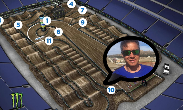 La piste d'East Rutherford par Mickaël Pichon