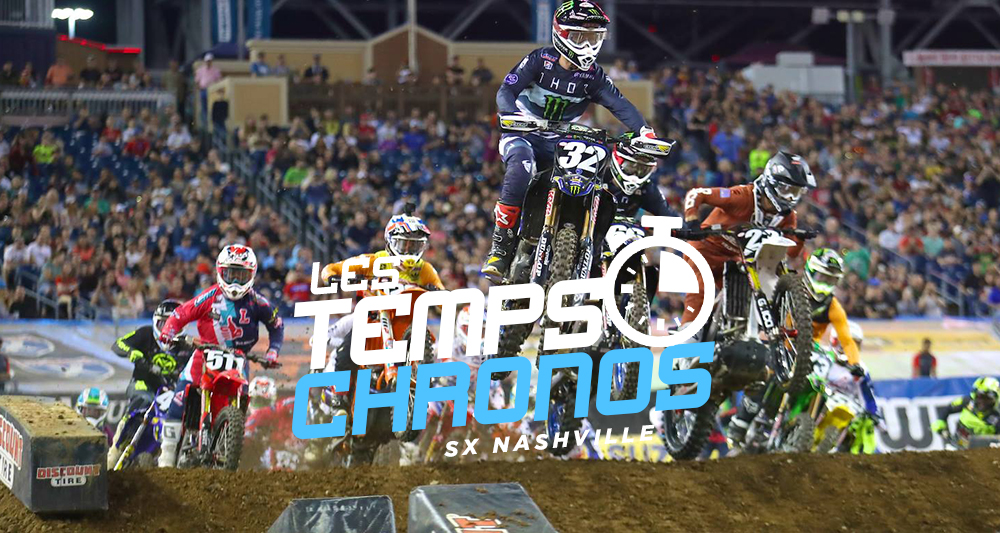 Les temps chronos du SX de Nashville