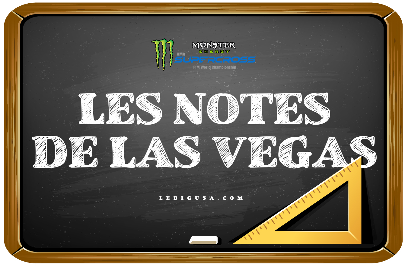 Les notes du SX de Las Vegas