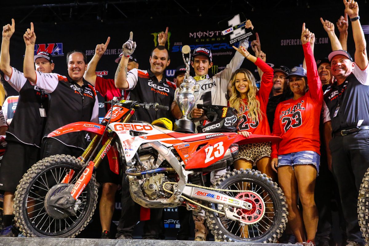 Chase Sexton, Champion SX 250 (Est)