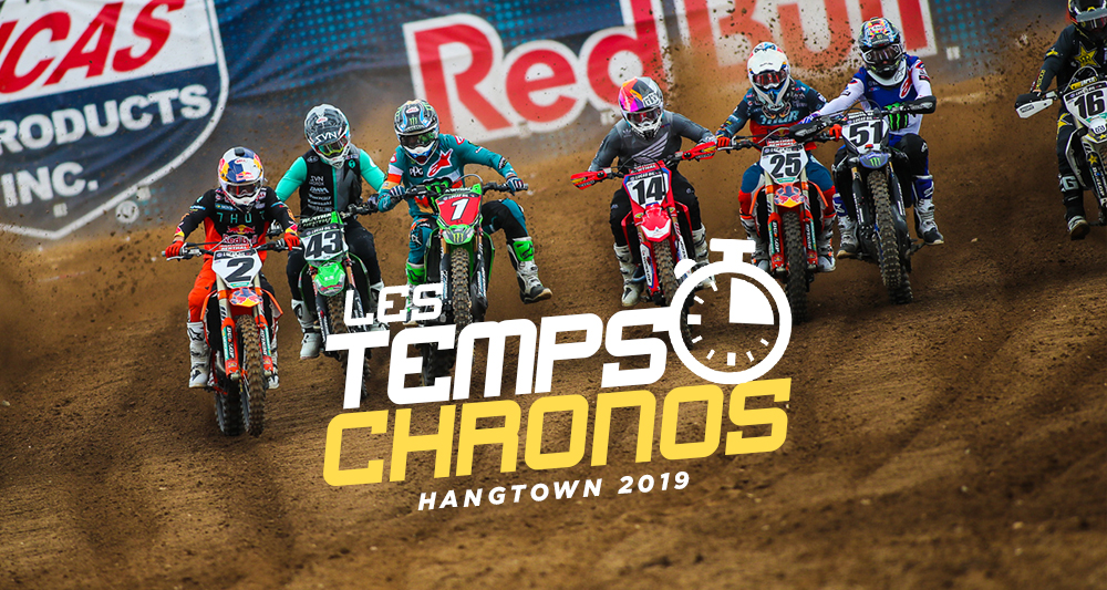 Les temps chronos du MX d'Hangtown