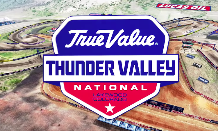 La piste virtuelle du MX de Lakewood