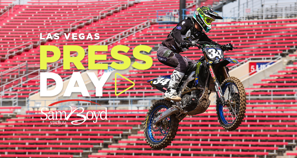 Vendredi : SX de Las Vegas (press day)