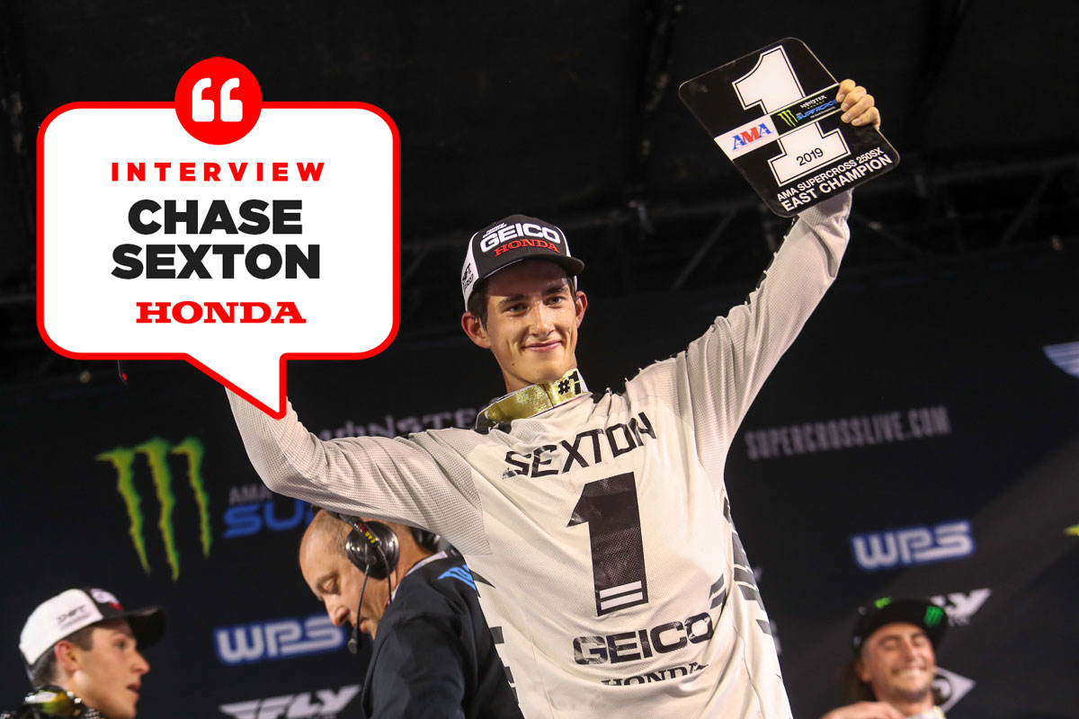Chase Sexton : « c'est incroyable »
