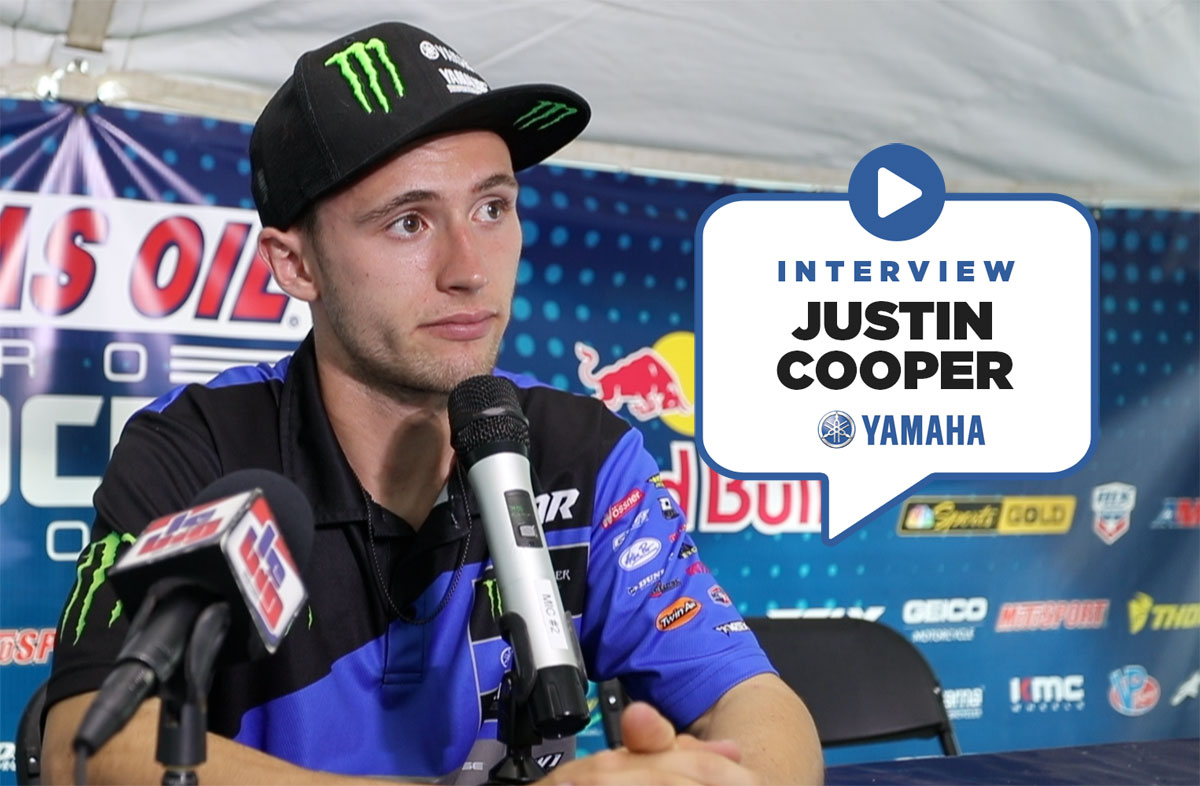 Justin Cooper : « j'ai parlé à un mur »