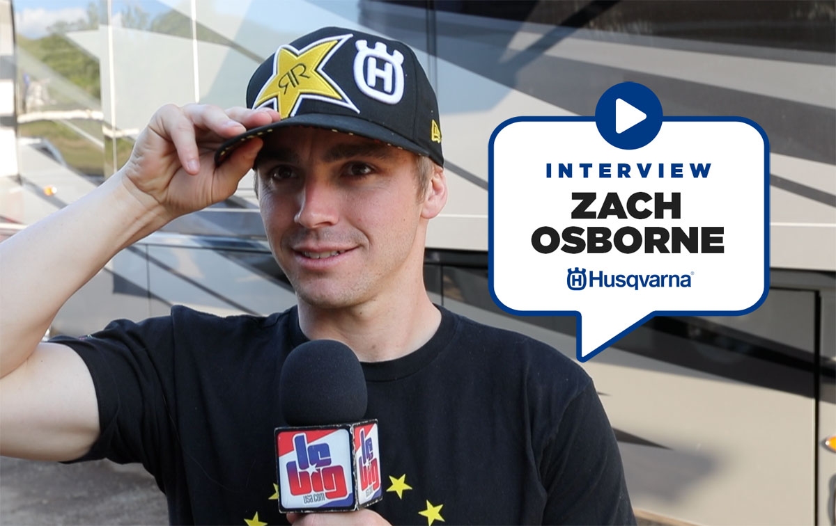 Zach Osborne : « c'est un bon début »