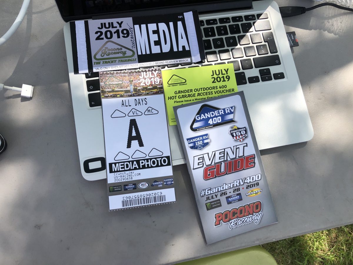 Road Trip - Bureau plein air + weekend NASCAR