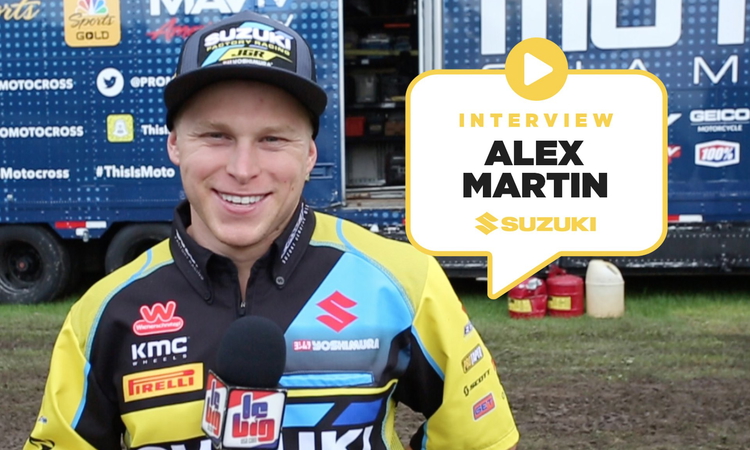 Alex Martin : « La Suzuki marche enfin »