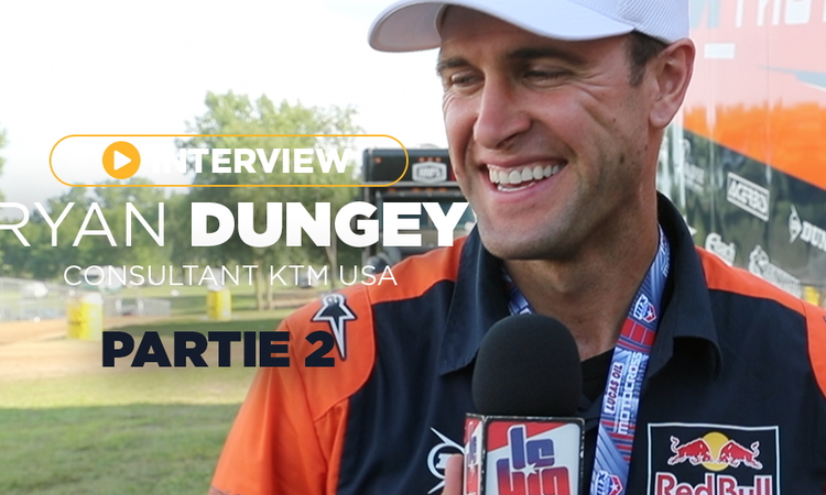Interview vidéo Ryan Dungey (partie 2)