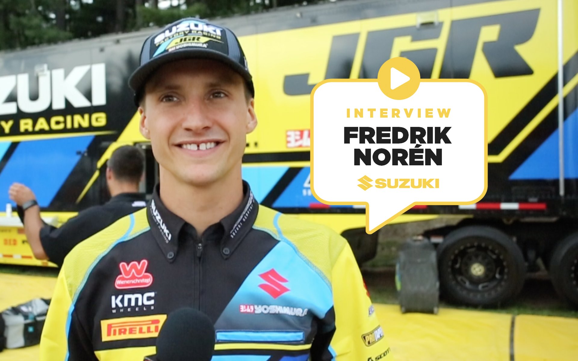Fredrik Norén : « je peux faire un podium »